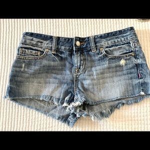 Pink Victoria Secret denim shorts